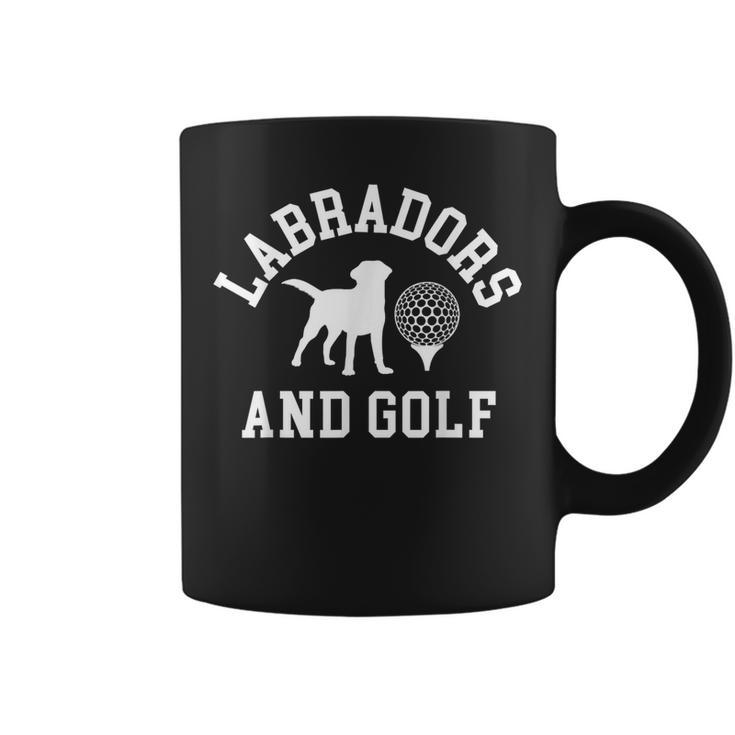 Black Yellow Chocolate Labs And Golf Labrador Lab Mom Dad Coffee Mug