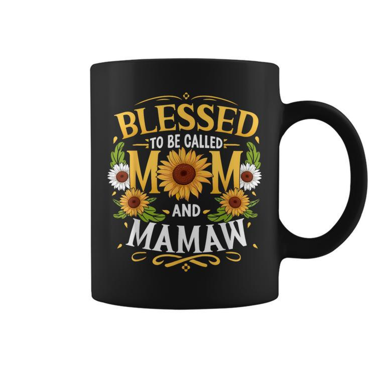 Blessed To Be Called Mom And Mamaw Mother's Day Coffee Mug