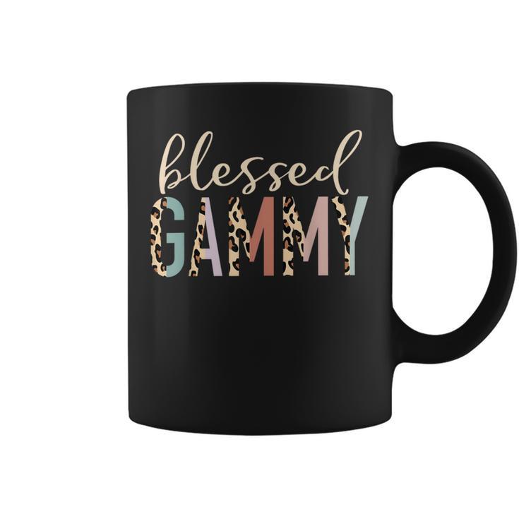 Blessed Gammy Cute Leopard Print Coffee Mug