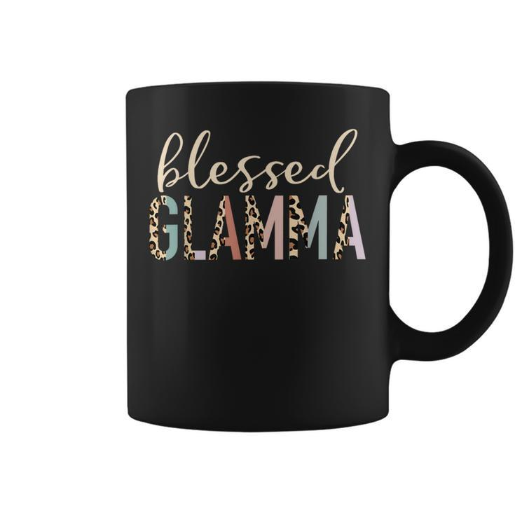 Blessed Glamma Cute Leopard Print Coffee Mug
