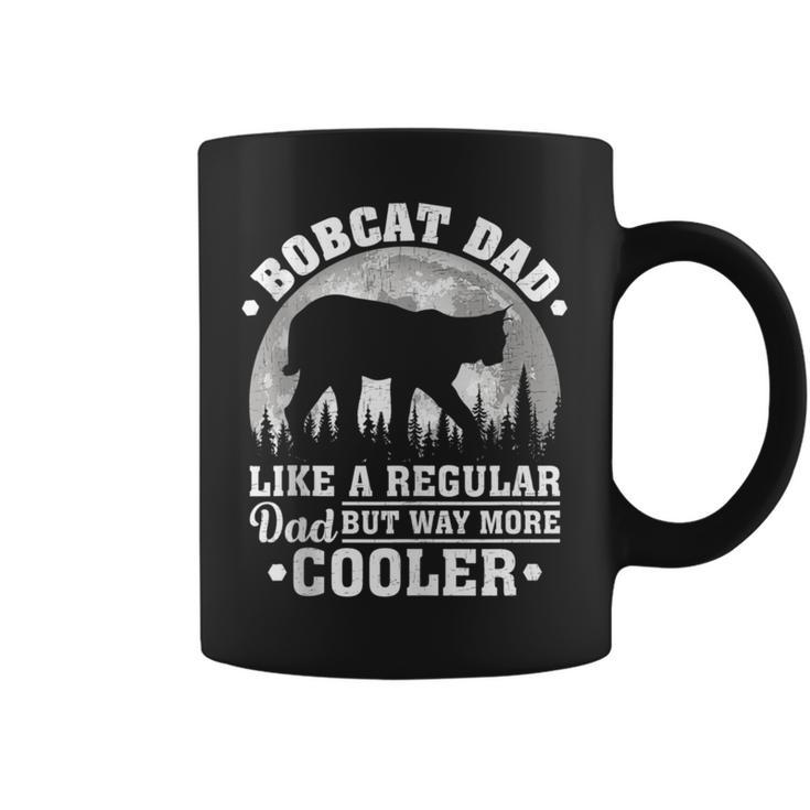 Bobcat Dad Like A Regular Dad Bobcat Father's Day Coffee Mug