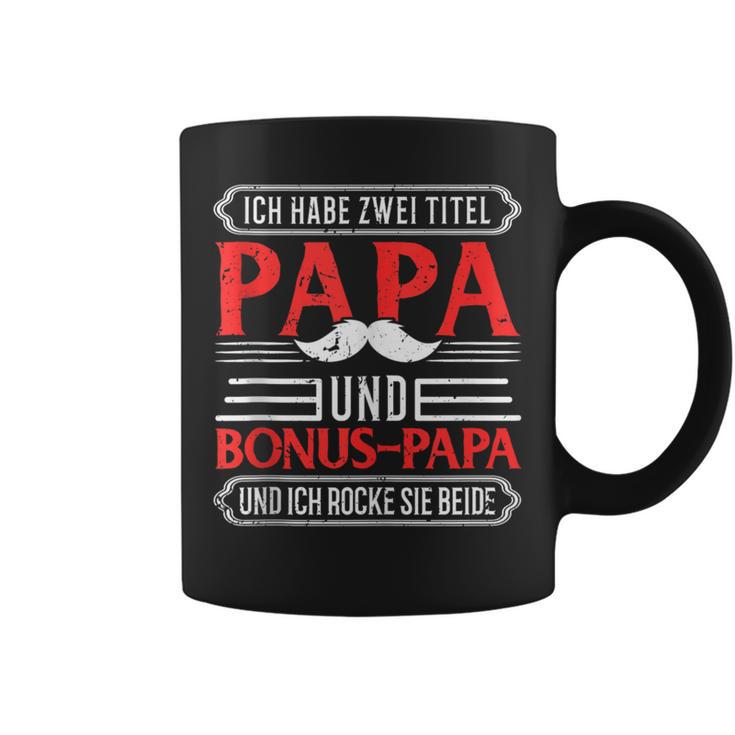 Bonus Papa Stiefvater Stiefpapa Geschenkatertag Rocke Tassen