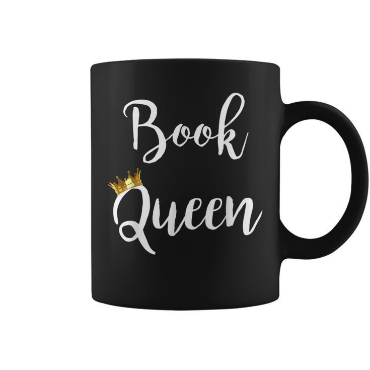 Book Queen Bookworm Literature Nerdy Coffee Mug