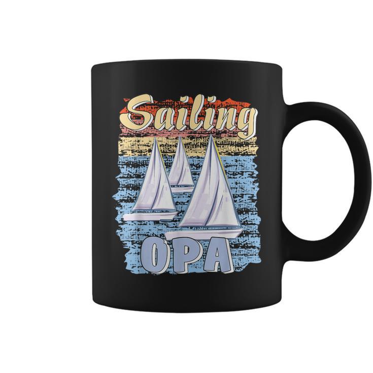 Boote Sailing Opa Papaater Segeln Segelboot Tassen