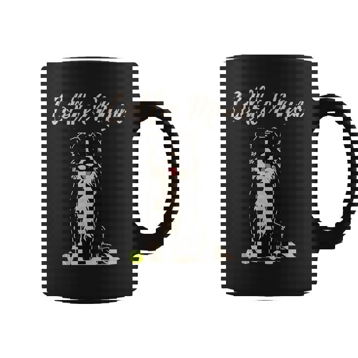 Border Collie Mum Merch For Cute Border Collie Dog Mum Coffee Mug