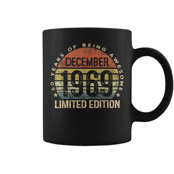 Born December 1969 Limited Edition Bday 50Th Birthday Coffee Mug