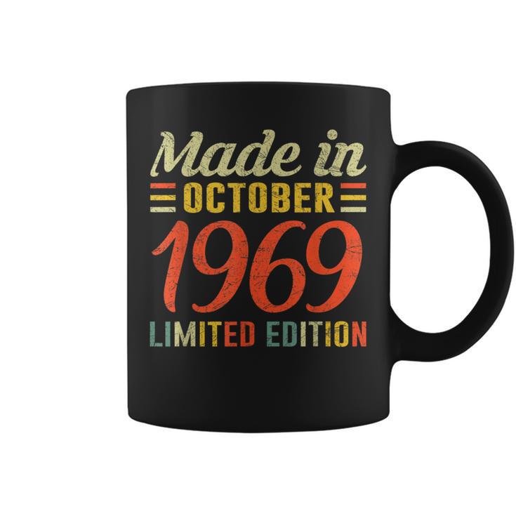 Born October 1969 Birthday Made In 1969 51 Years Old Coffee Mug