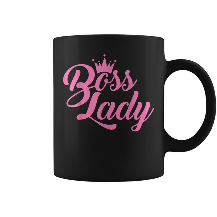 Boss LadyFor Moms Hilarious Matching Coffee Mug