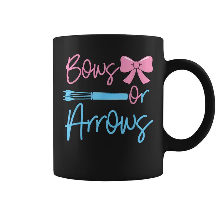 Bows Or Arrows Gender Reveal Party Idea For Mom Or Dad Coffee Mug