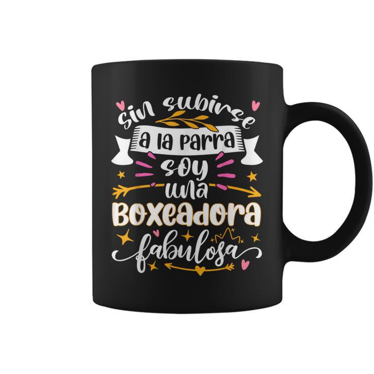 Boxeadora Fabulosa Regalos Originales De Boxeo Chica Taza de café