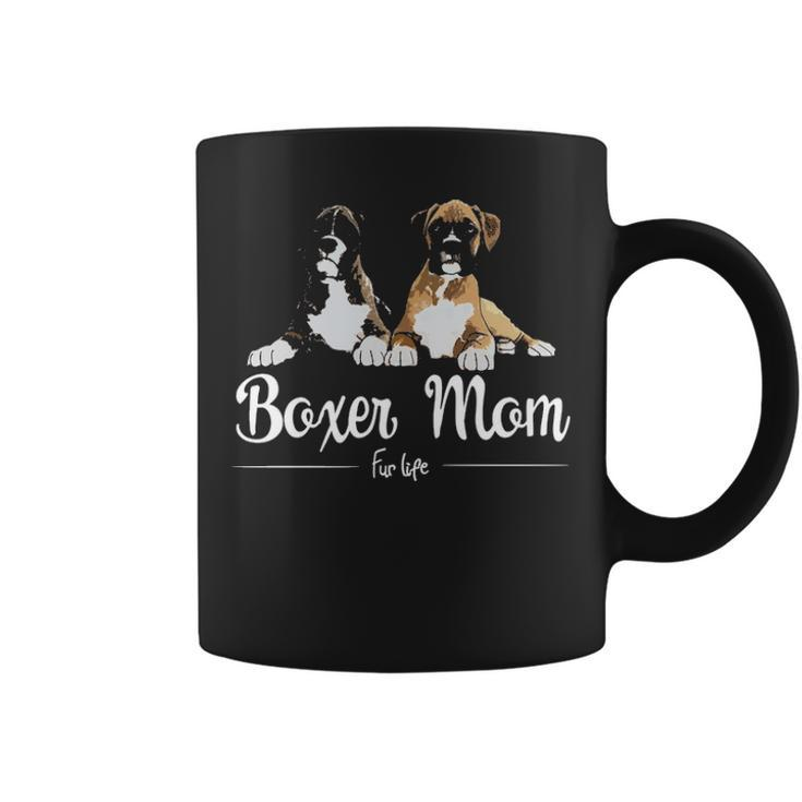 Boxer Mom  Fur Life Coffee Mug
