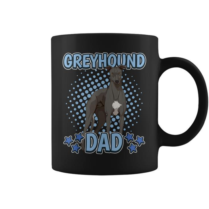 Boys Greyhound Dad Dog Owner Father's Day Greyhounds Coffee Mug