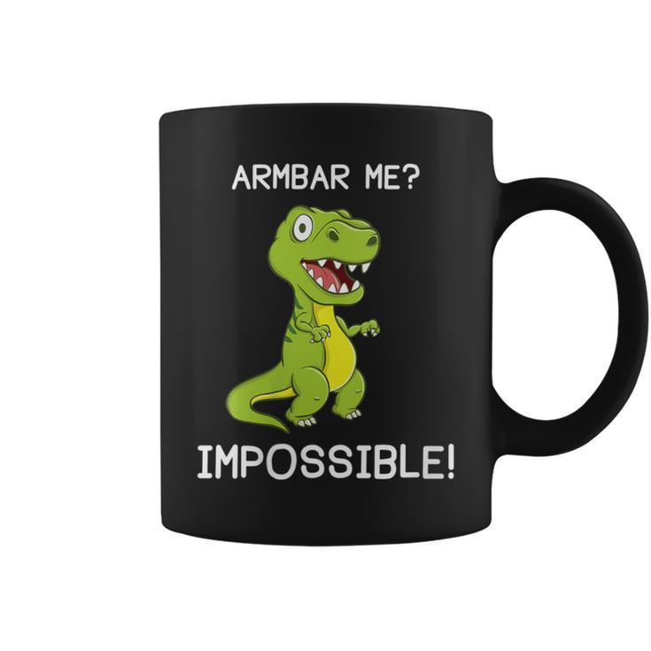 Brazilian Jiu-Jitsu Bjj Armbar T-Rex Dinosaur Coffee Mug