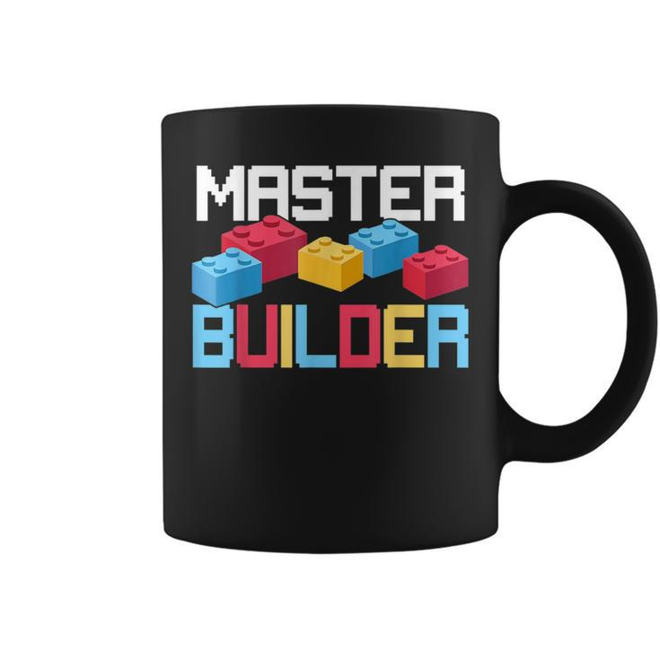 Brick Builder Building Blocks Bricks Master Builder Coffee Mug