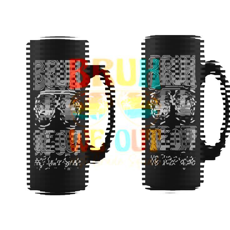 Bruh We Out 1St First Grade Squad Retro Last Day Of School Coffee Mug