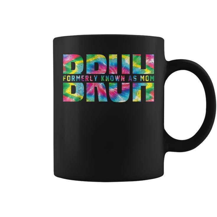 Bruh Formerly Known As Mom Tie Dye Mother's Day Coffee Mug