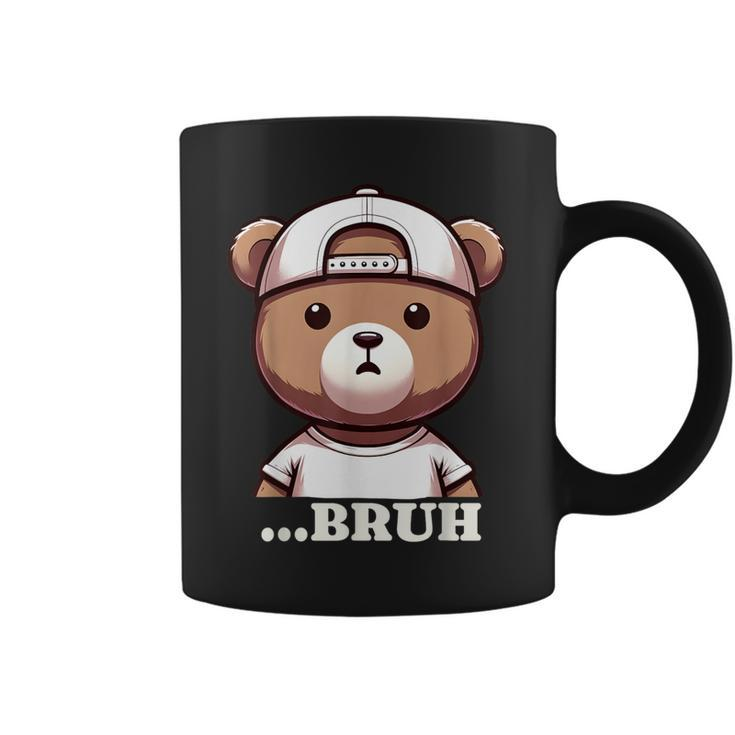 Bruh Meme Hip Hop Teddy Bear Boys Ns Nager Coffee Mug