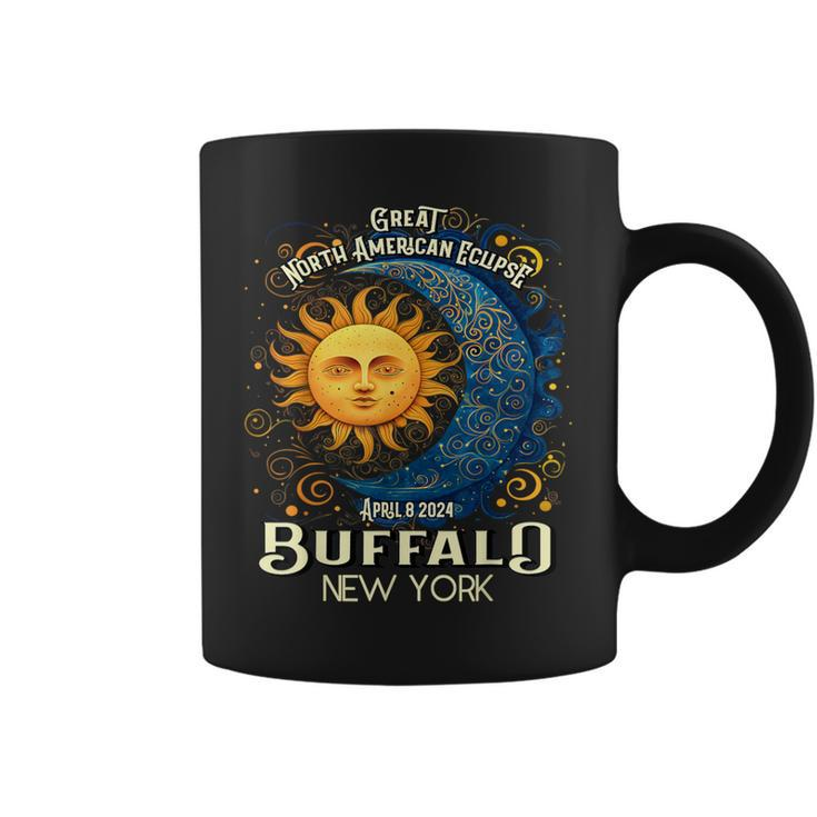 Buffalo New York 2024 Total Solar Eclipse April 8 Souvenir Coffee Mug