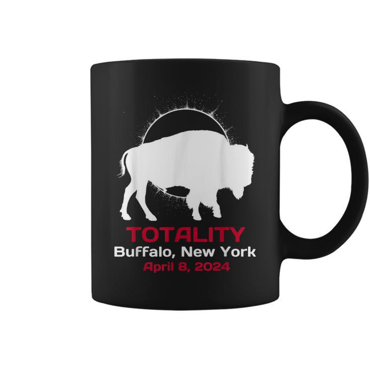 Buffalo New York Solar Eclipse Totality April 8 2024 Coffee Mug