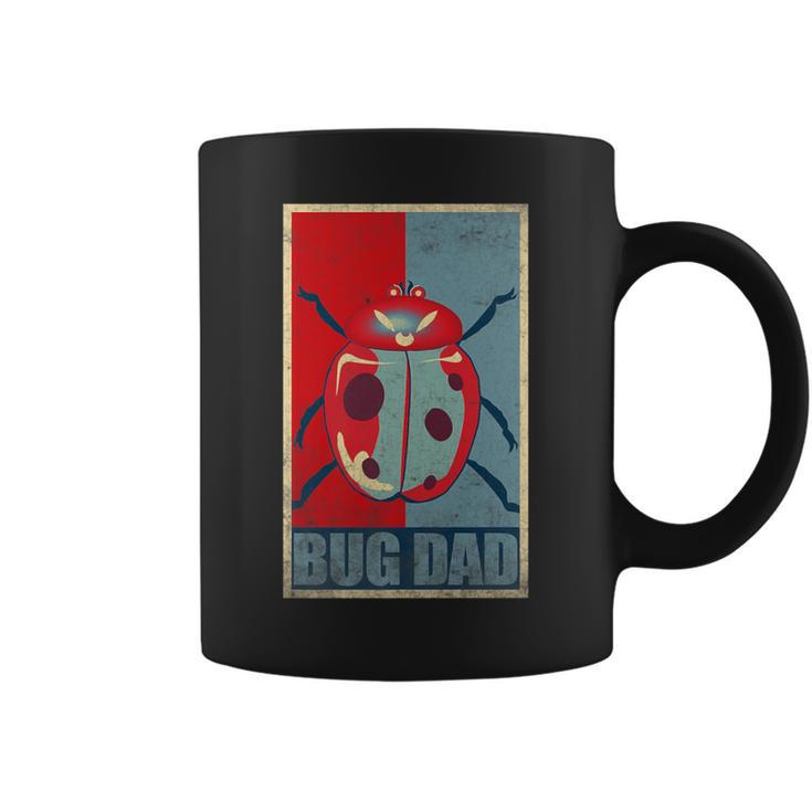 Bug Dad Ladybug Lover Cute Dad Fathers Day Coffee Mug