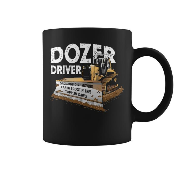 Bulldozer Driver Operator Heavy Equipmen Coffee Mug