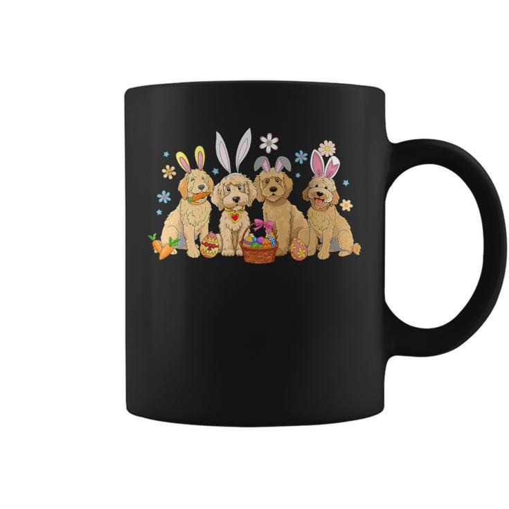 Bunny Happy Easter Dogs Coffee Mug