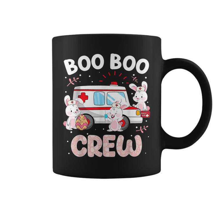 Bunny Nurse Cute Boo Boo Crew Nursing Easter Day Women Coffee Mug