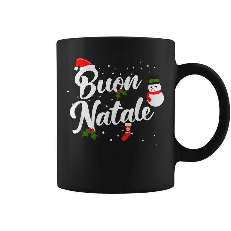Buon Natale Italian Christmas Coffee Mug