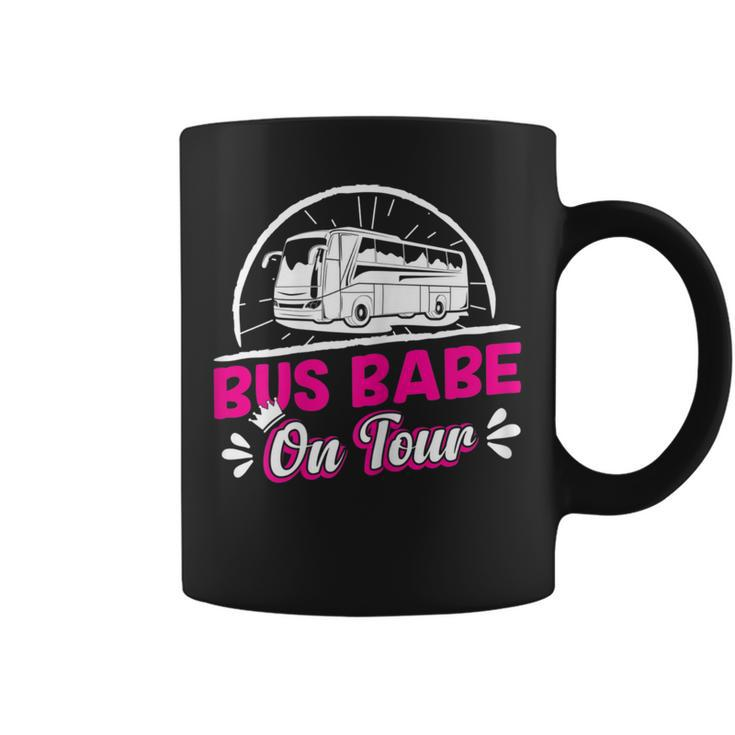 Bus Driver Bus Babe On Tour Coffee Mug