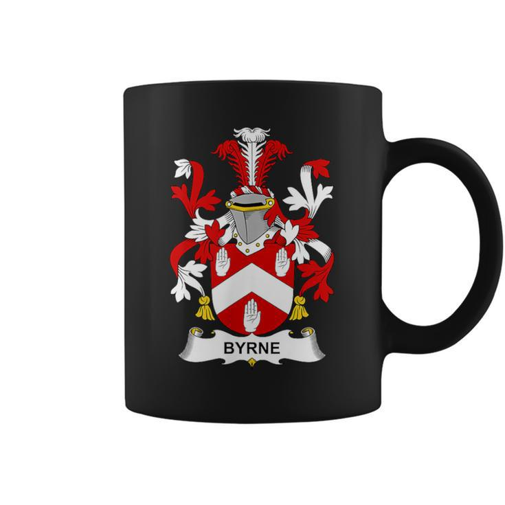 Byrne Coat Of Arms Family Crest Coffee Mug