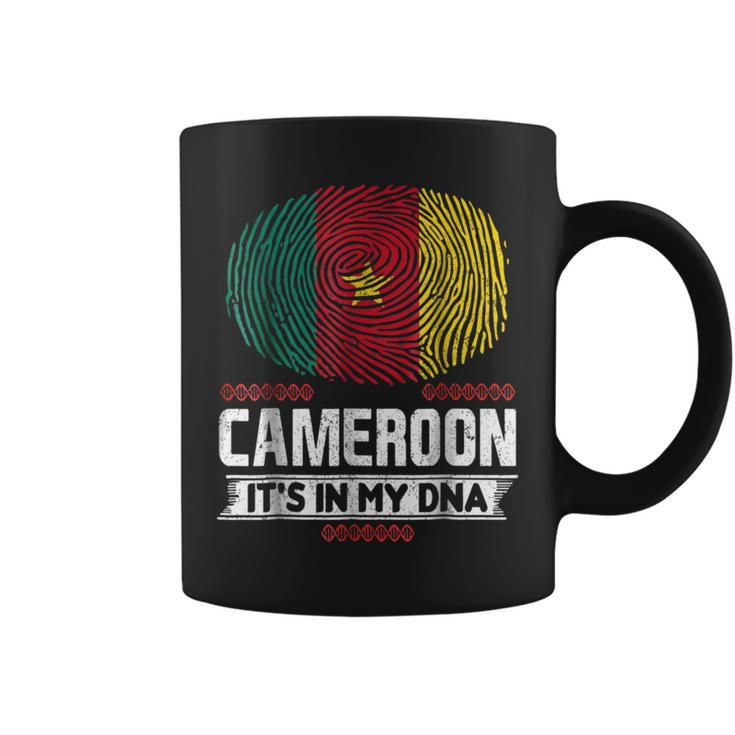 Cameroon It's In My Dna Cameroonian Flag Coffee Mug