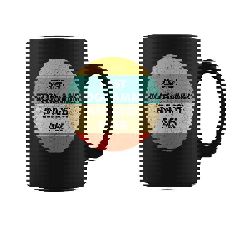 Camisa De Analista Programador Mejor Analista Programador Taza de café