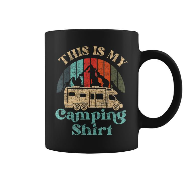 This Is My Camping Motorhome Campervan Retro Vintage Coffee Mug