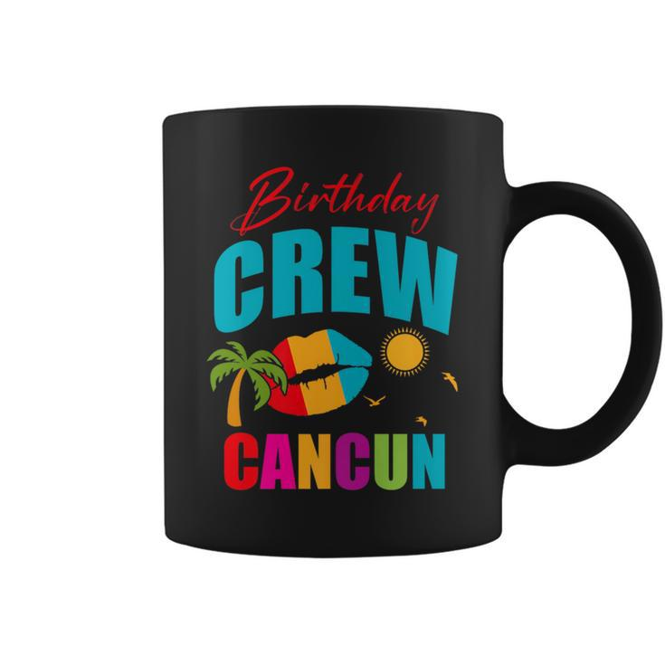 Cancun Trip Mexico Birthday Crew 2024 Beach Vacation Girl Coffee Mug