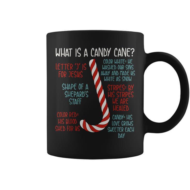 Candy Cane Christmas Christian Sayings Believe Faith God Coffee Mug