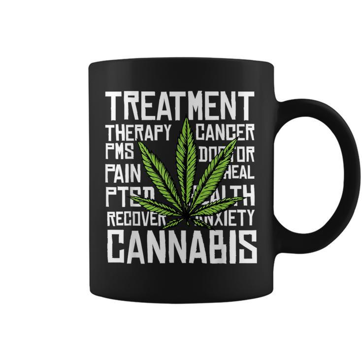 Cannabis Medical Marijuana Leaf Cbd Cool Weed Lover Coffee Mug