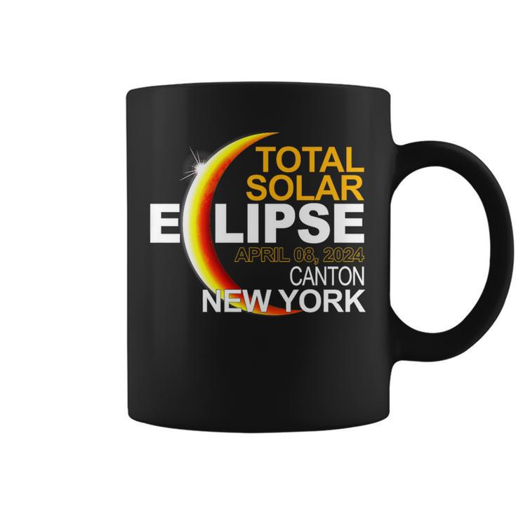 Canton New York Total Solar Eclipse April 8 2024 Coffee Mug