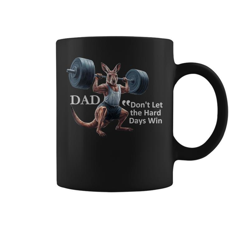 Captain Kangaroo Dad Hat Fitness Dad Hat Strength Daddy Coffee Mug