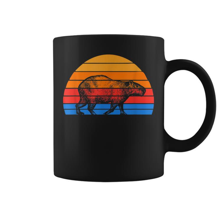 Capybara Retro Vintage Capybara Lover Coffee Mug