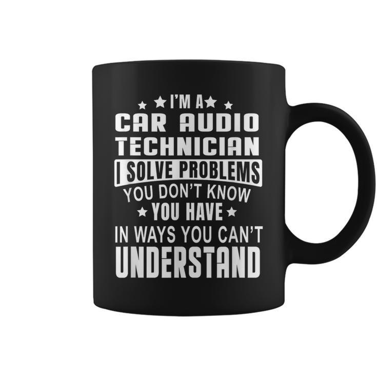 Car Audio Technician Car Electronics Technicians Coffee Mug