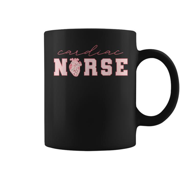 Cardiac Nurse Valentine's Day Telemetry Nurse Cvicu Nurse Coffee Mug