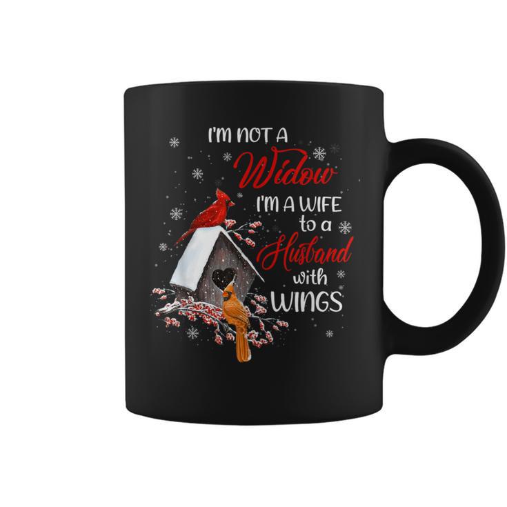 Cardinal' I'm Not A Widow I'm A Wife To A Husband With Wings Coffee Mug