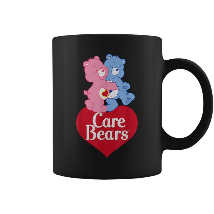 Care Bears Love-A-Lot Bear & Grumpy Valentine Hug Logo Coffee Mug