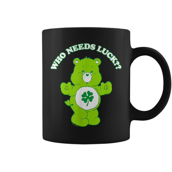 Care Bears St Patrick's Day Good Luck Bear Who Needs Luck Coffee Mug