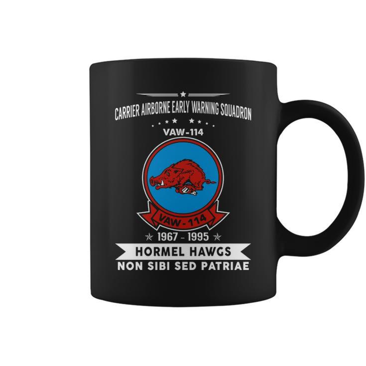 Carrier Airborne Early Warning Squadron 114 Vaw 114 Caraewron Coffee Mug
