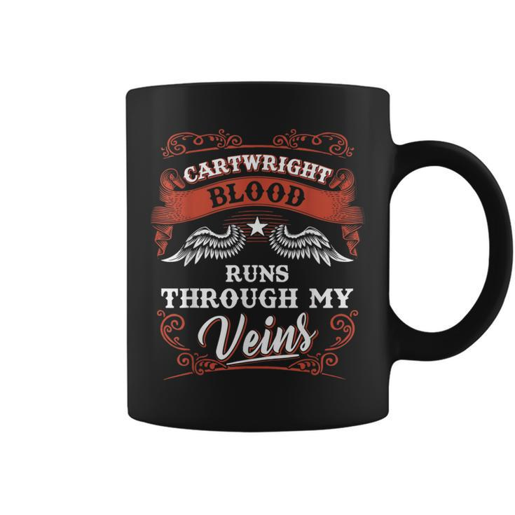 Cartwright Blood Runs Through My Veins Youth Kid 2K3td Coffee Mug