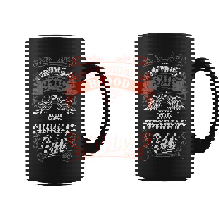 Cartwright Blood Runs Through My Veins Youth Kid 2K3td Coffee Mug