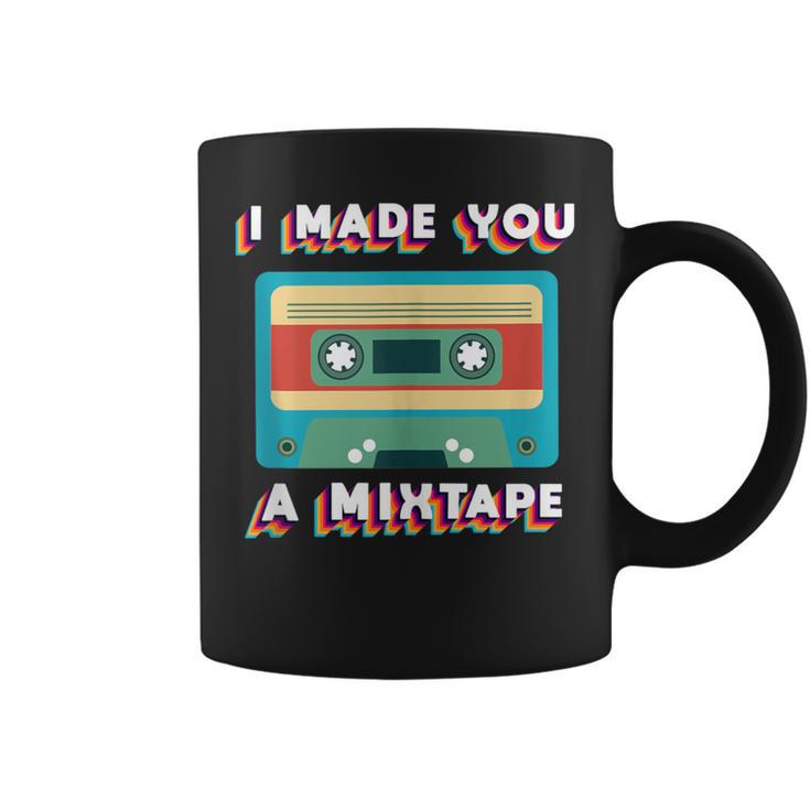 Cassette Vintage Retro Gear 70S 80S 90S I Made You A Mixtape Coffee Mug