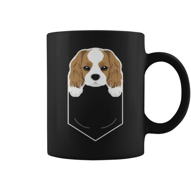 Cavalier King Charles Spaniel In My Pocket Cute Dog Coffee Mug