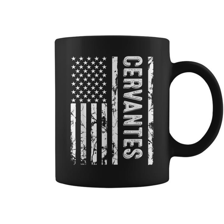 Cervantes Last Name Surname Team Family Reunion Coffee Mug